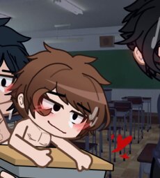 Caught by teacher~