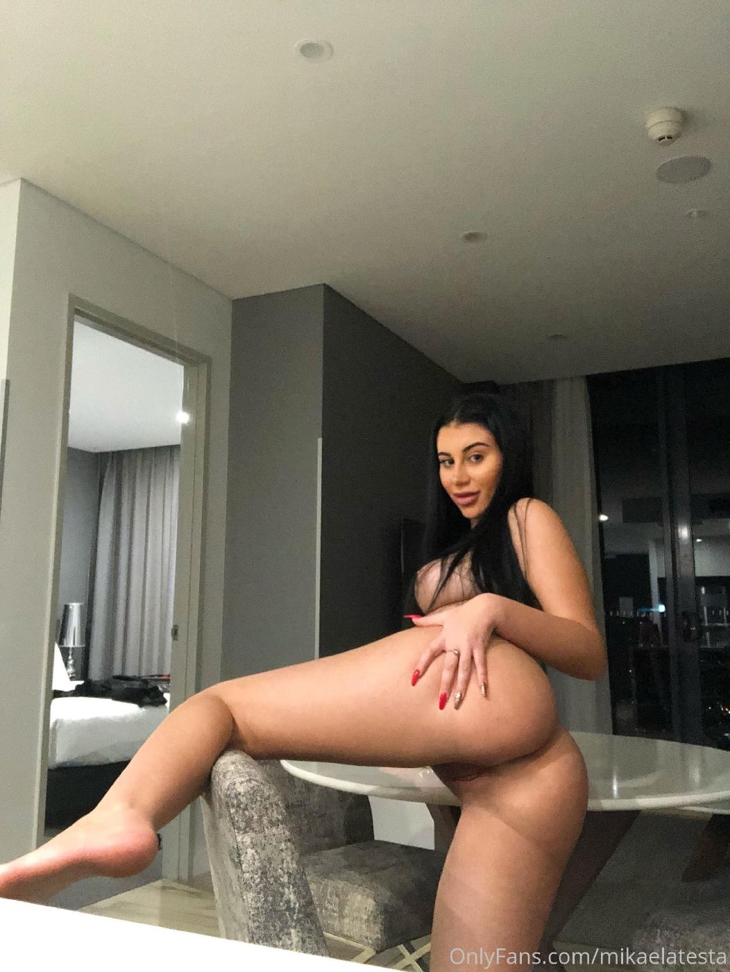 Slideshow mikaela testa dildo fucking video tape leaked.