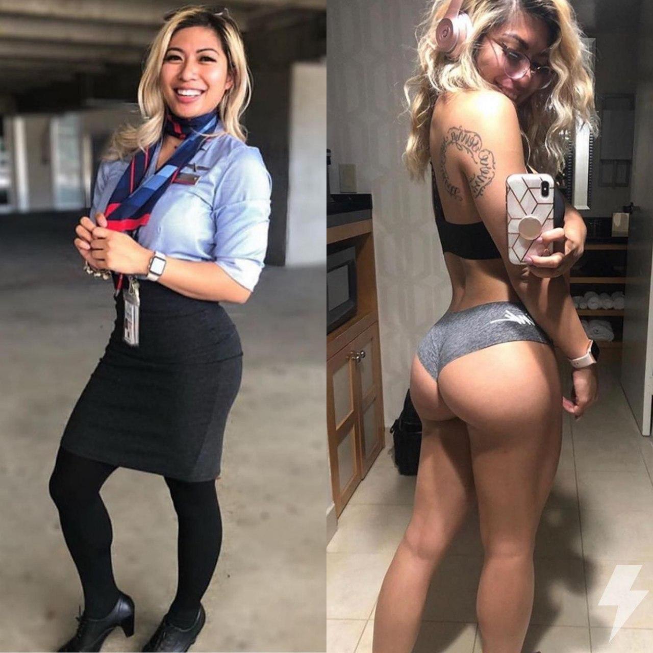 Sexy Stewardess