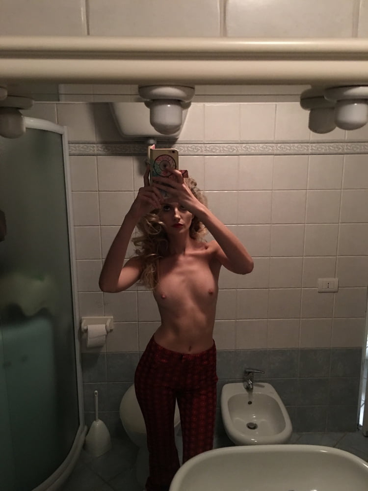 Skinny Blonde Cumslut