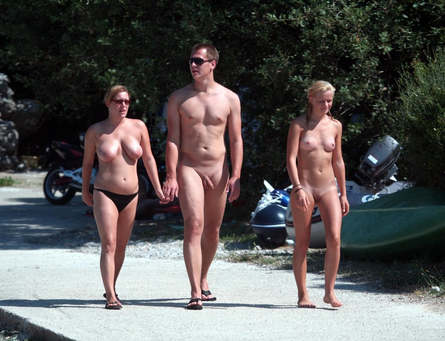 Naked family images
