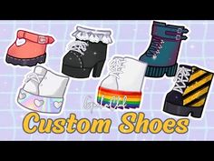 Gacha Shoes, Socks and feet