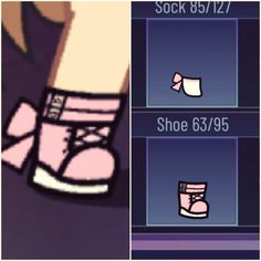 Gacha Shoes, Socks and feet