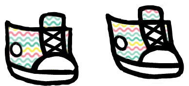 Gacha Shoes, Socks and feet