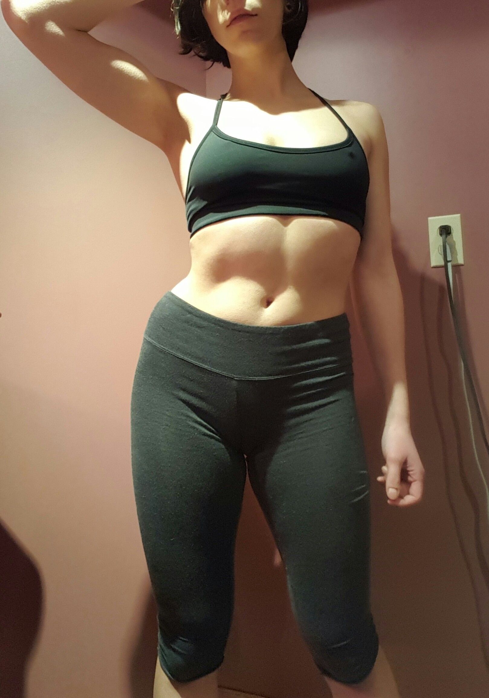 Tight Fitting Sweat Pants