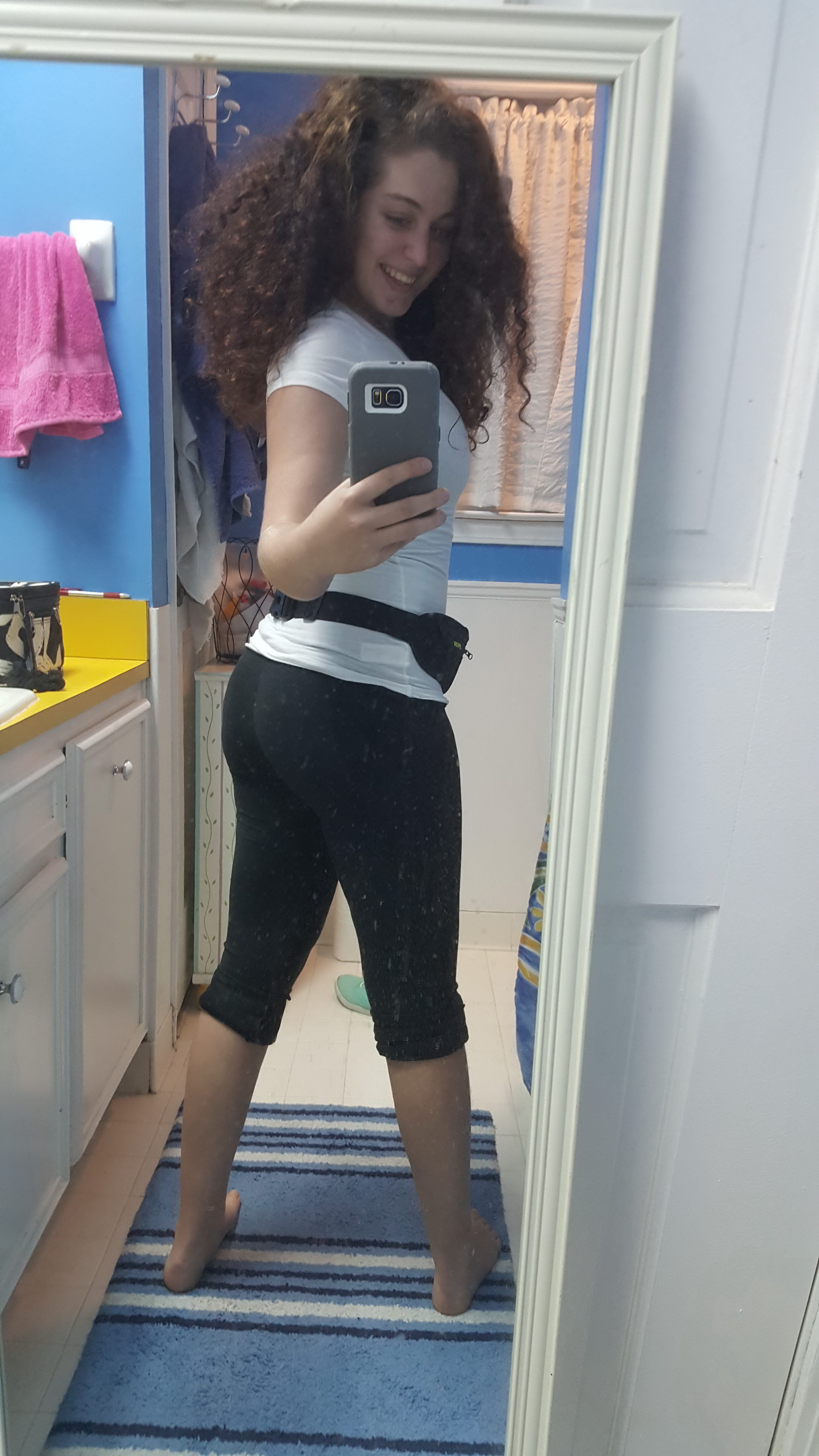 Working At The Gym Selfies