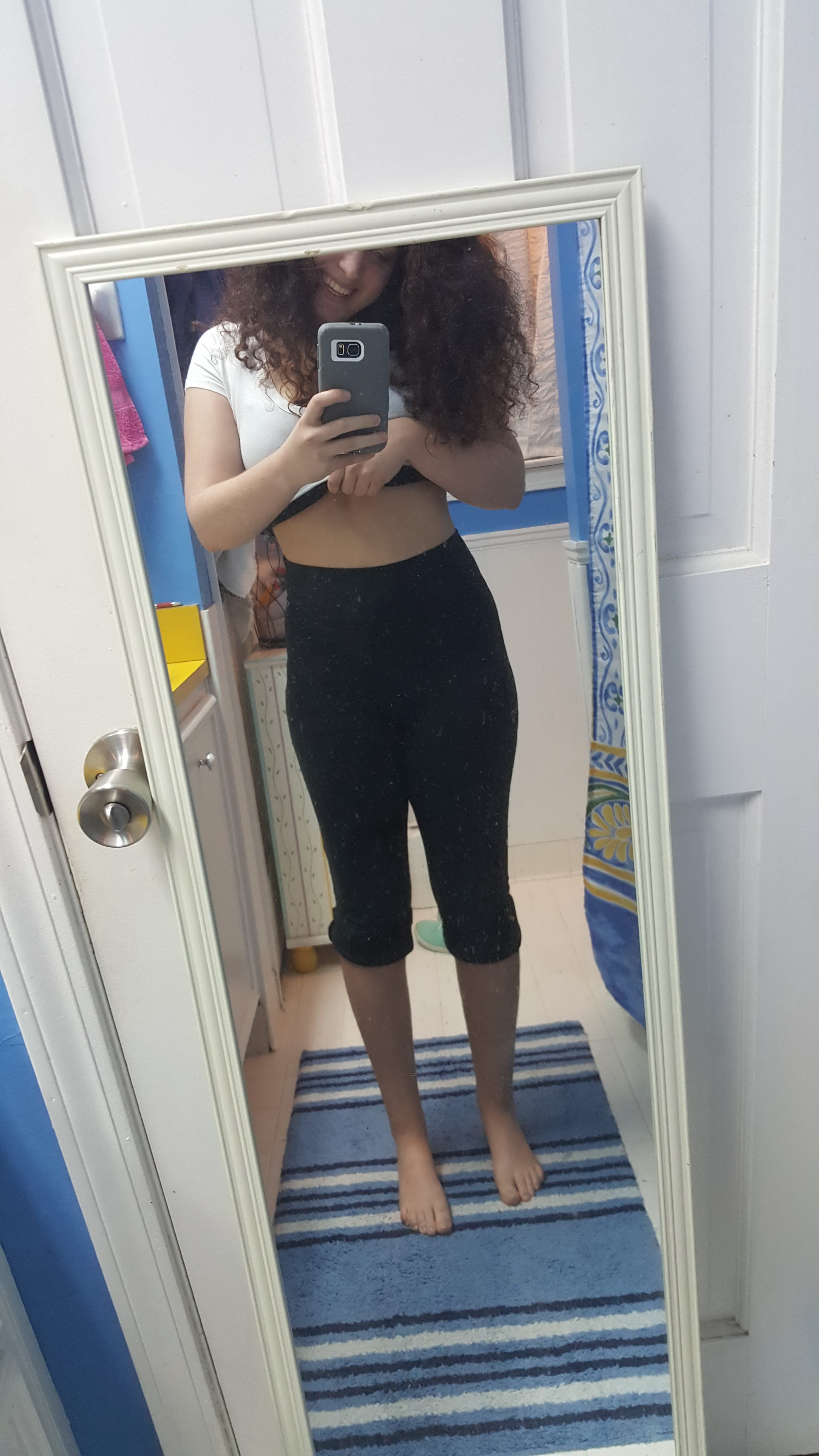 Working At The Gym Selfies