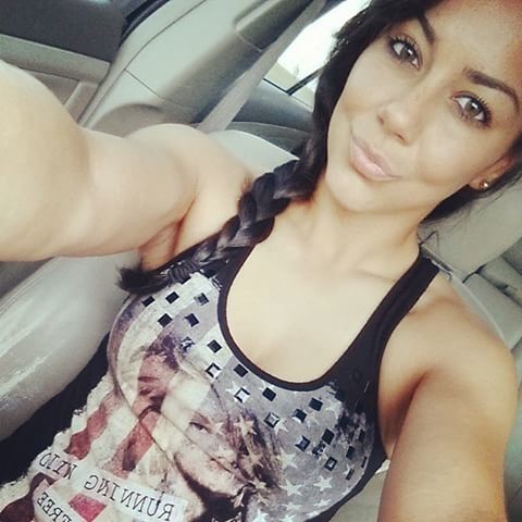 Gabby Military Selfie NN Tease