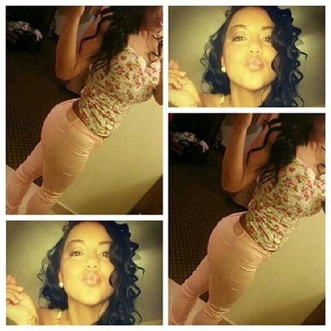 Gabby Military Selfie NN Tease