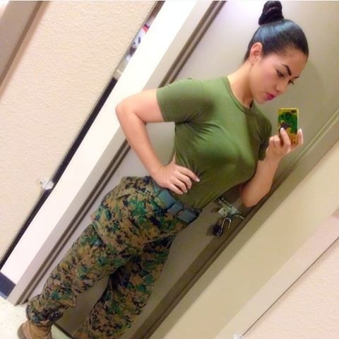 Hot Ass Marine Selfies
