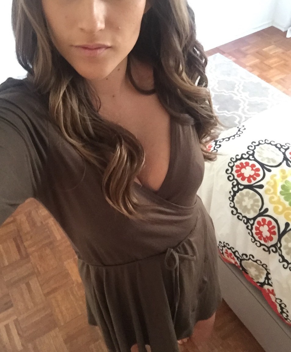 Incredible Selfie Brunette Tanned Babe Wow