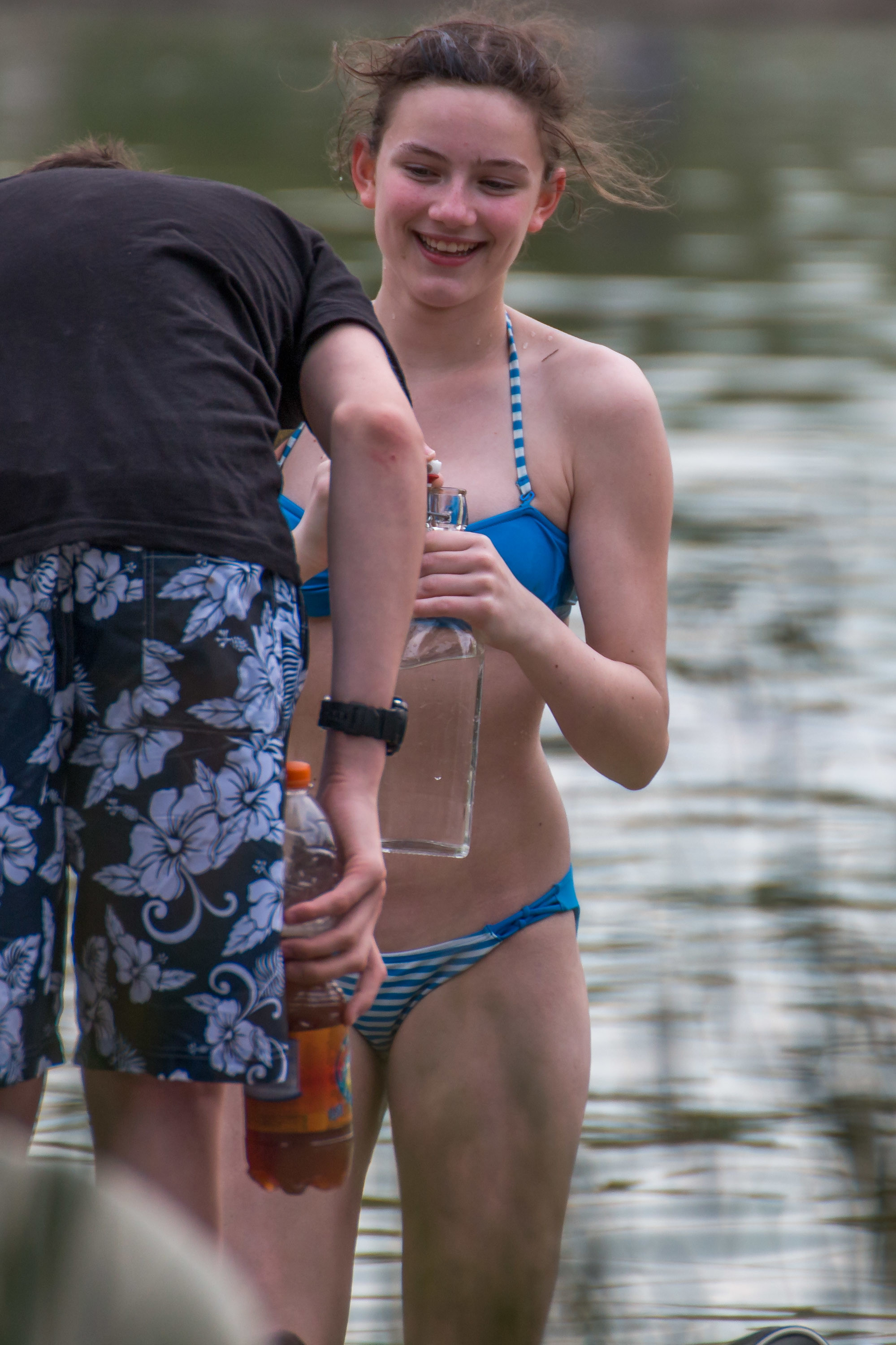 Blue Bikini in the City - Part 1