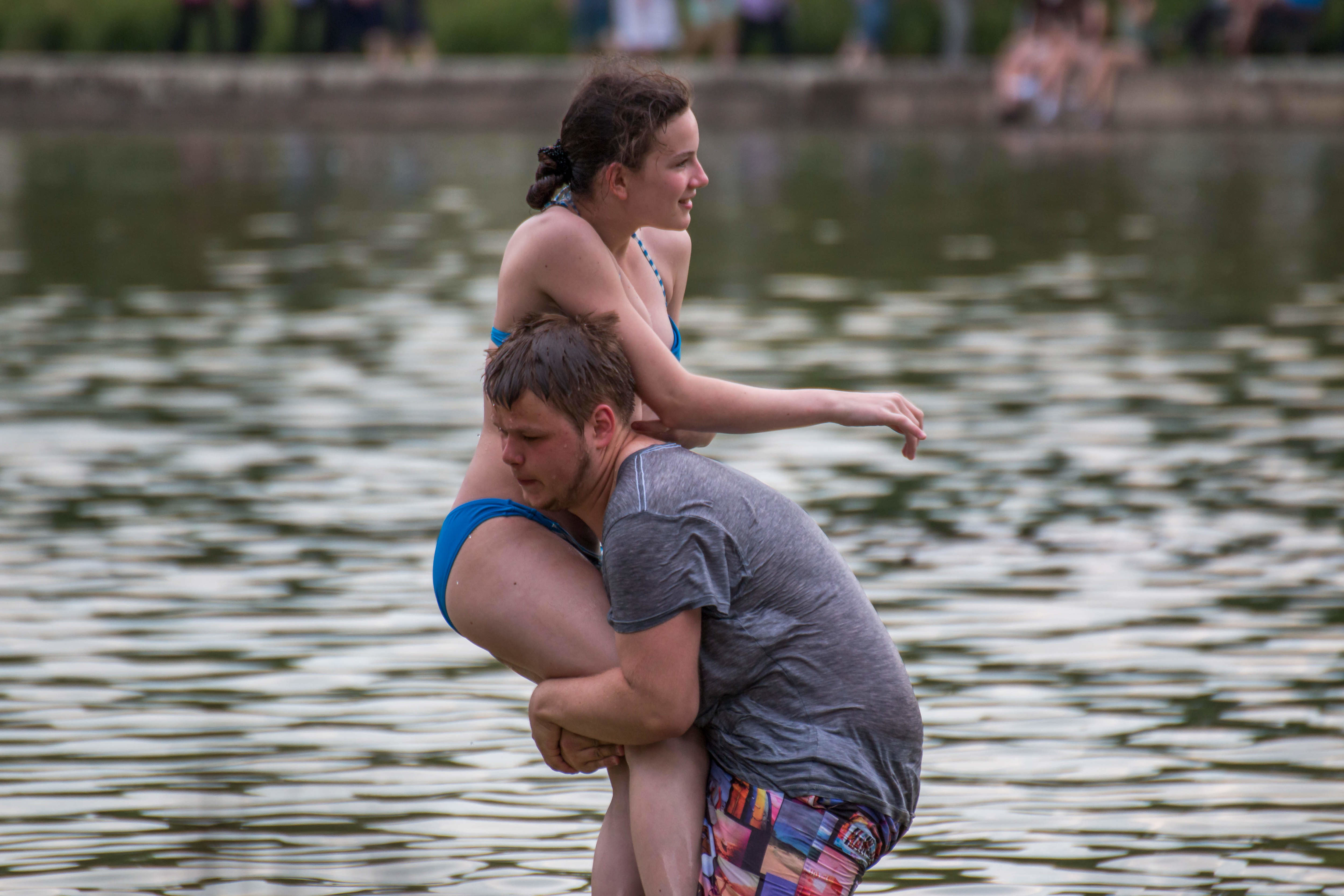 Blue Bikini in the City - Part 1