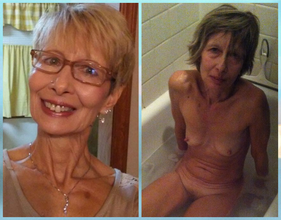 Mature MILF Dressed Undressed