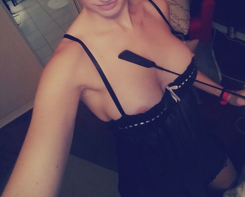 Buttplug Thong Panties And Spread Cheeks