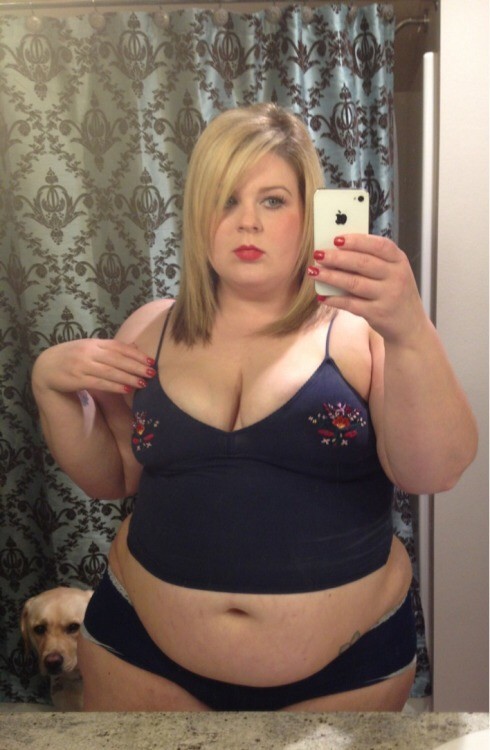 Thick Selfie BBW Blonde Cutie