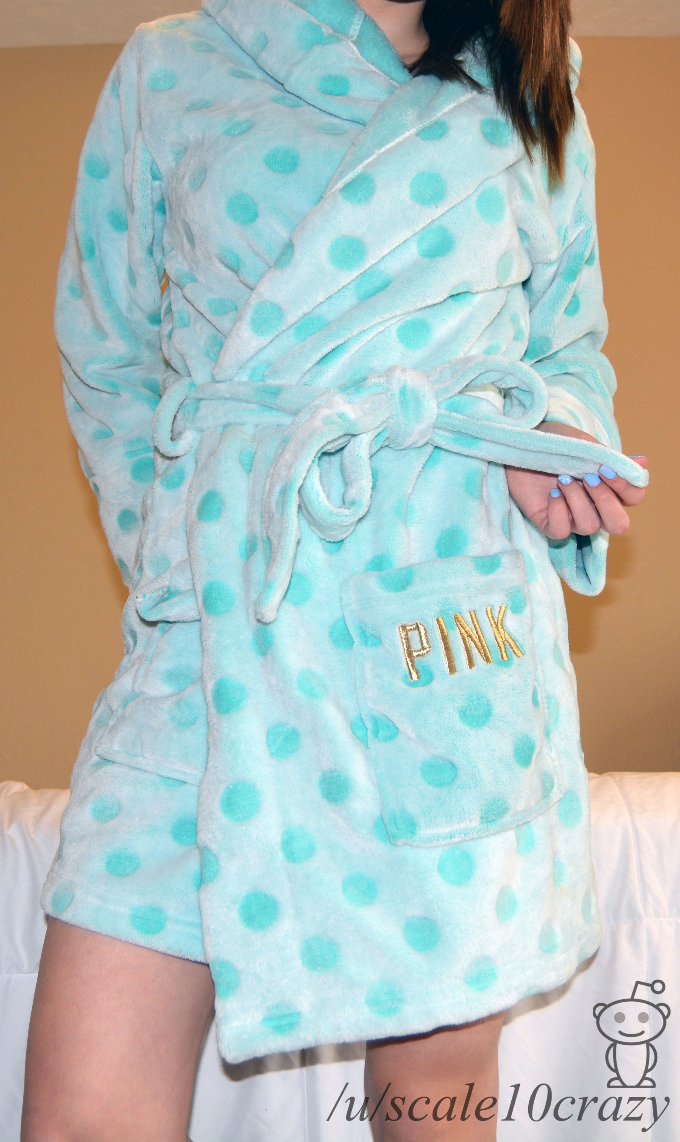 Nice Girl In Front Of Her Mirror