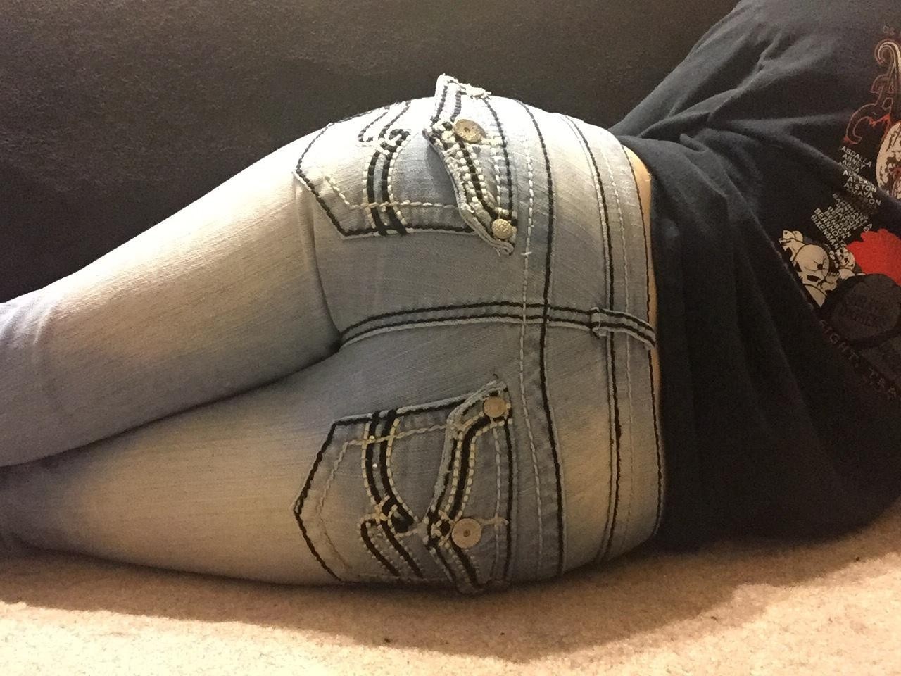 Nice Girl In Front Of Her Mirror