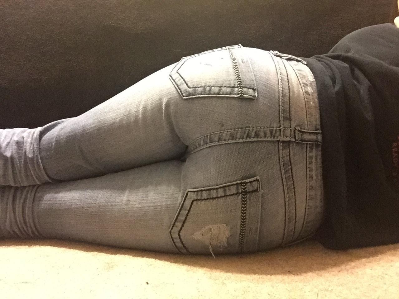 Nice Girl In Front Of Her Mirror