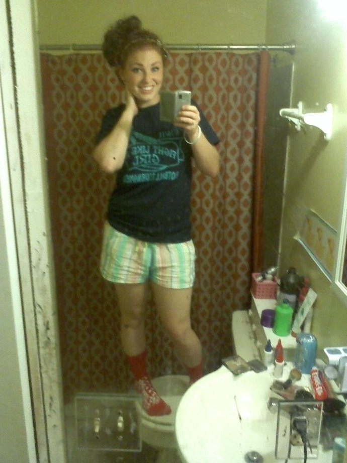 Gorgeous Redhead Selfshots