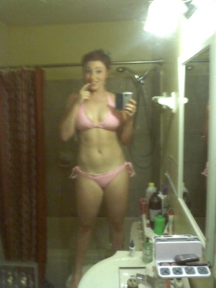 Gorgeous Redhead Selfshots