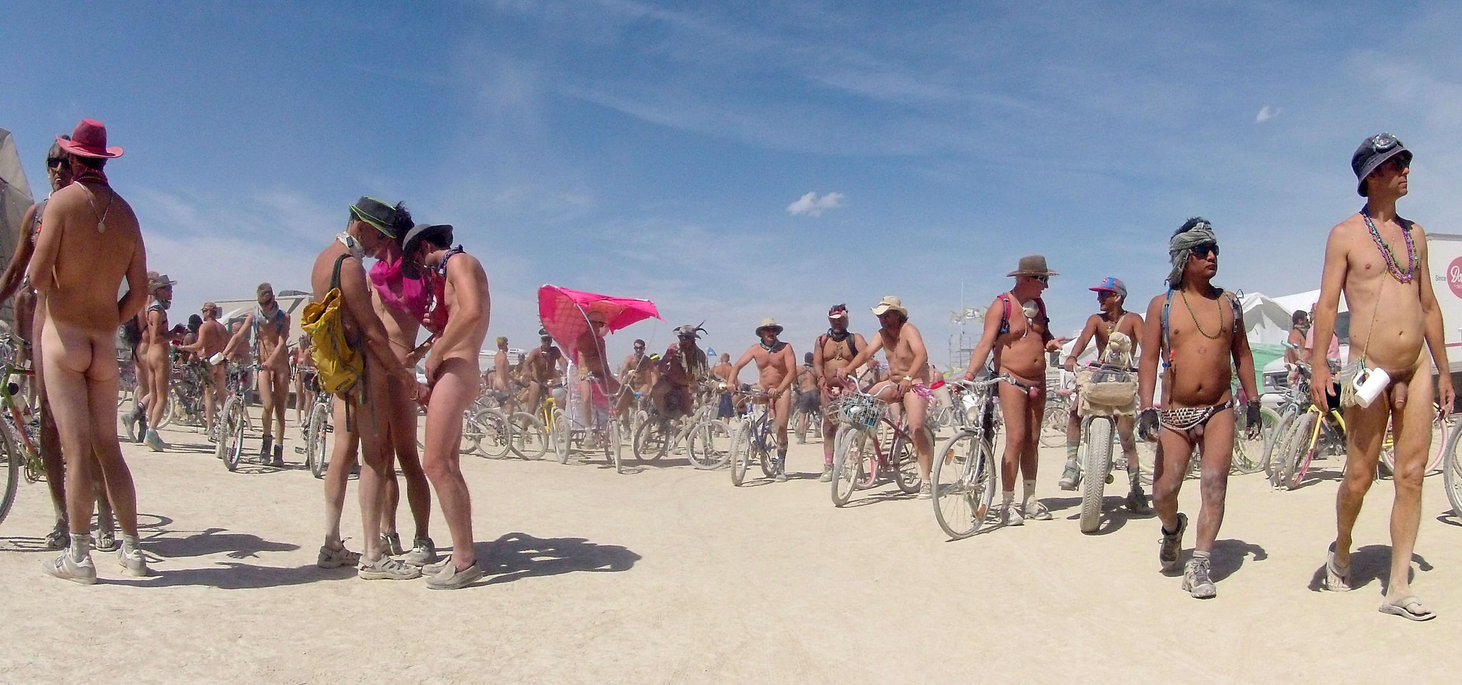 Naked and bold: a gallery of the hottest men at burning man
