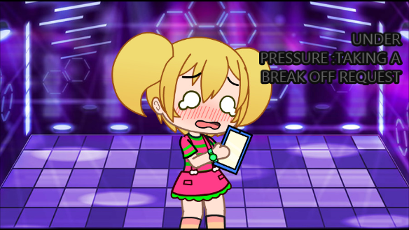 Kyaaaaaa~ Under pressure