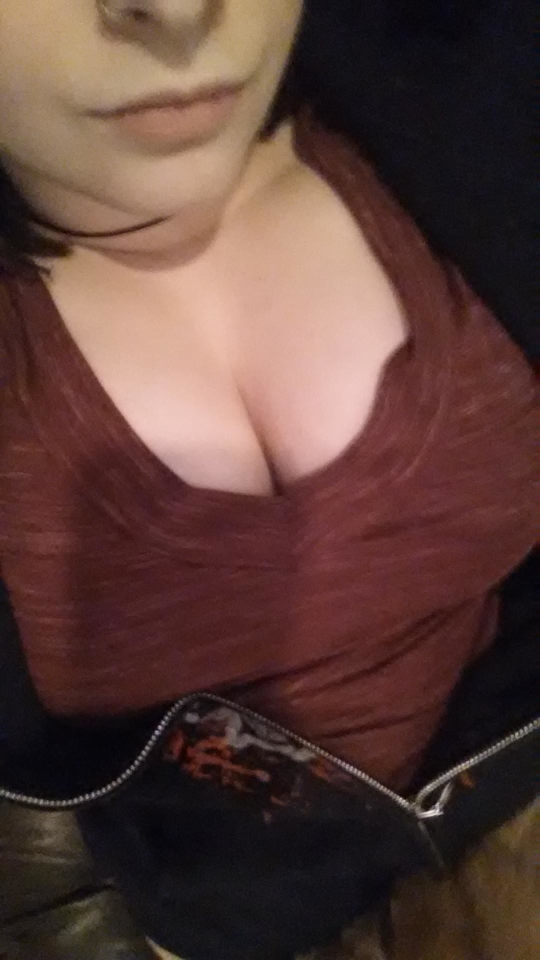 MMS Busting Out Selfie Huge Tits