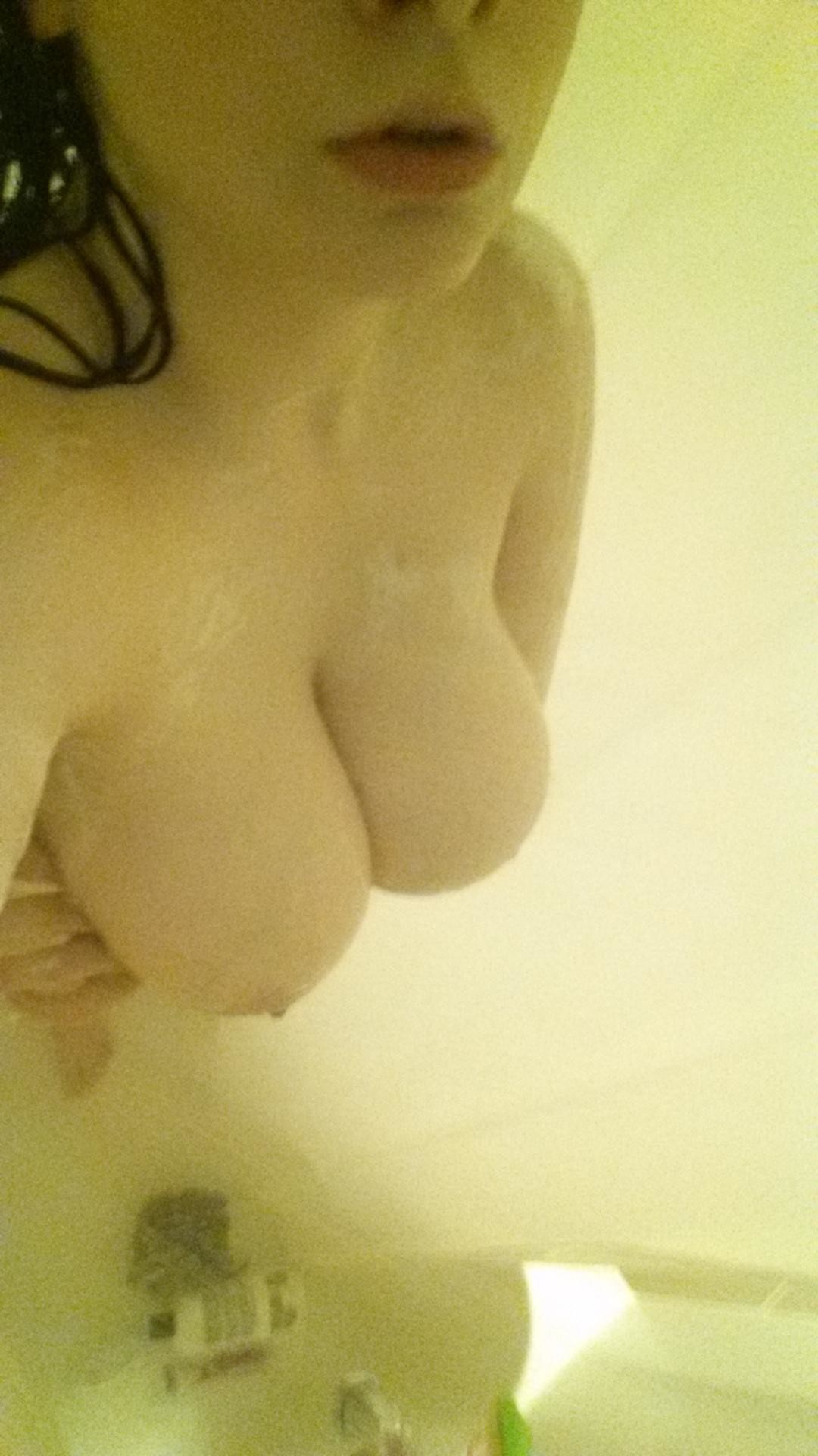 MMS Busting Out Selfie Huge Tits