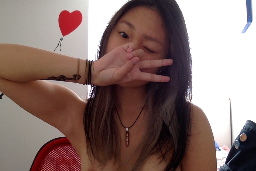 Topless And Cute ikitsune