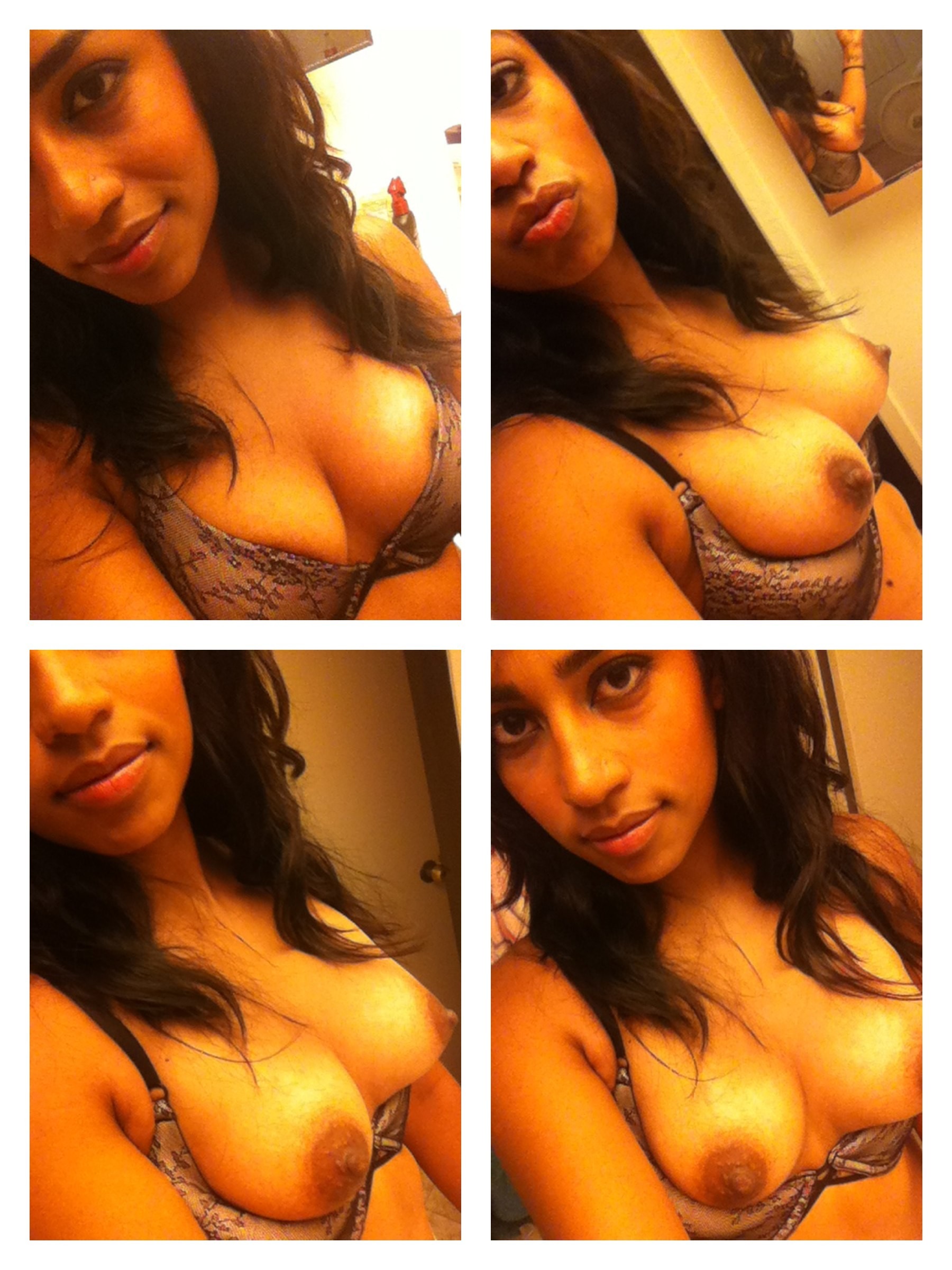 Selfie Brown Gal Najma