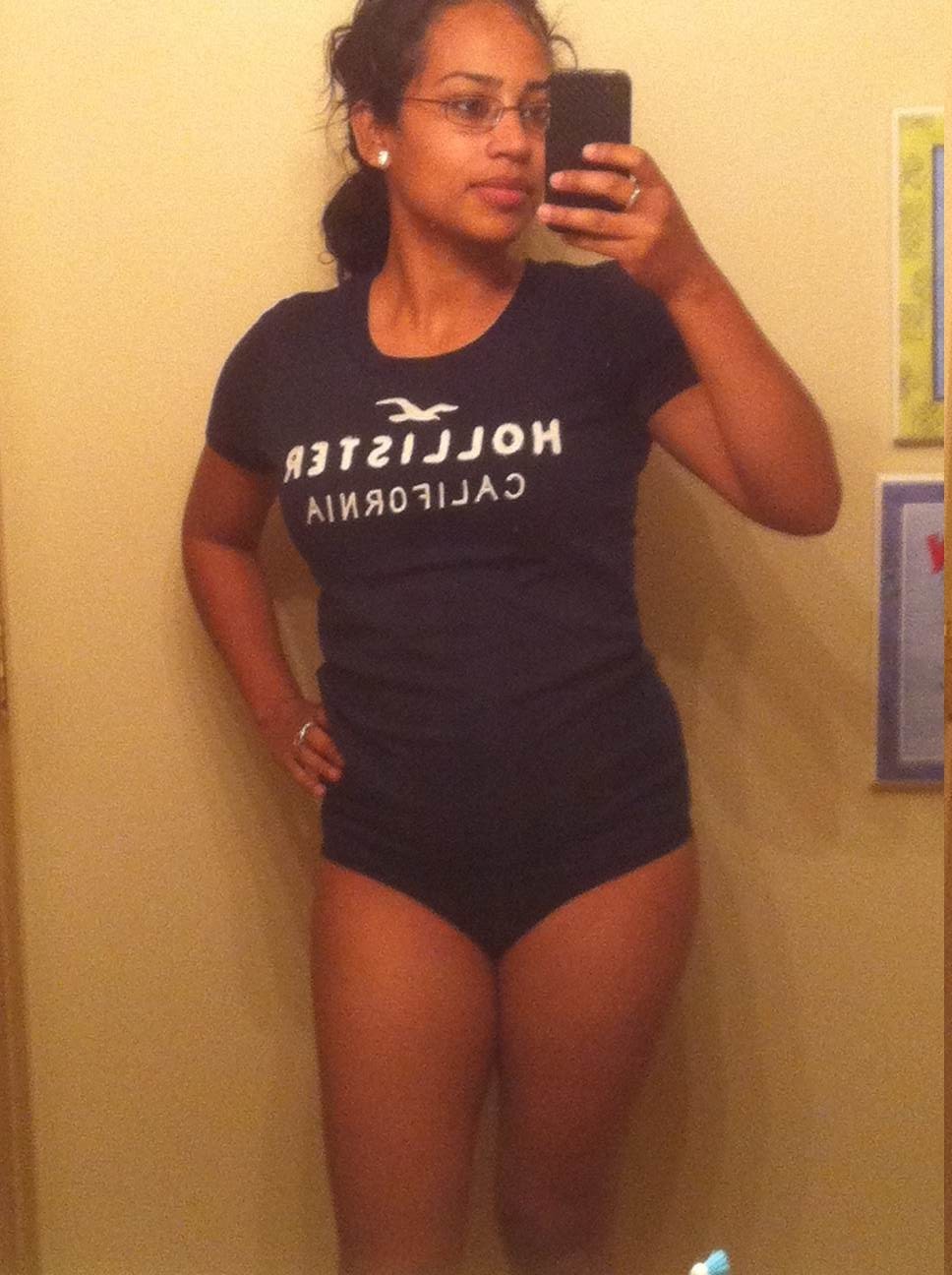 Selfie Brown Gal Najma