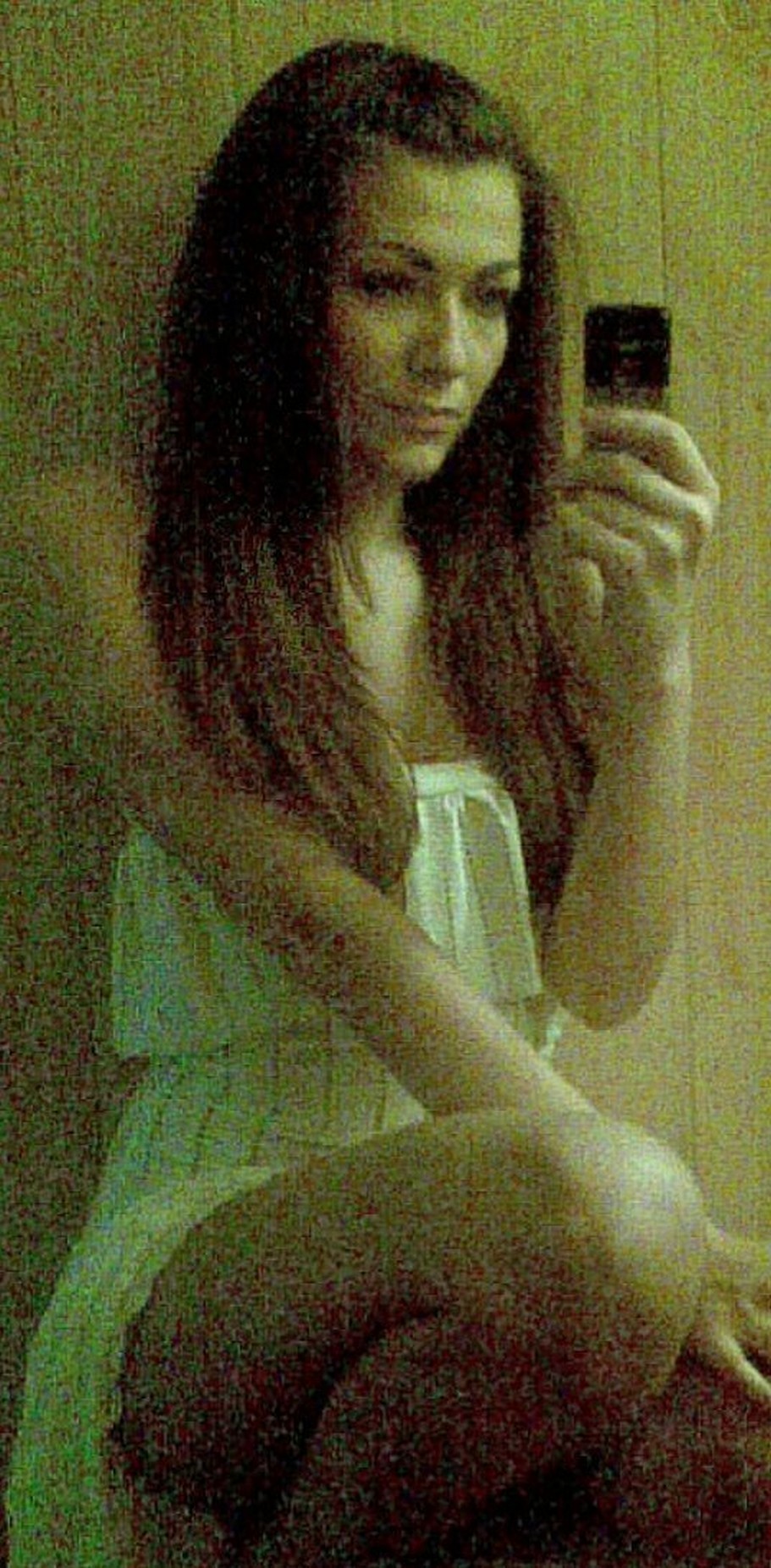 Selfie Brunette From Eastern Europe