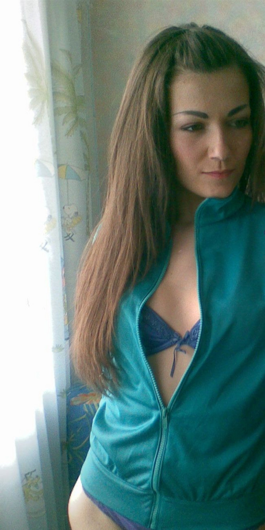 Selfie Brunette From Eastern Europe