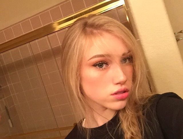 Curvy Blonde Teasing The Camera