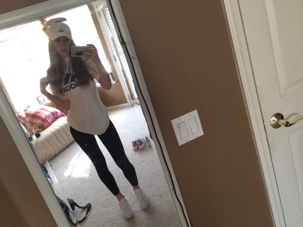 Curvy Blonde Teasing The Camera