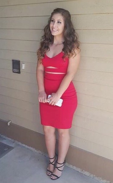 Curvy Brunette Teasing The Camera