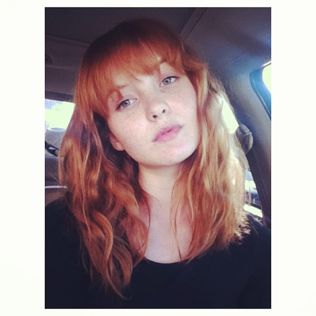 Gorgeous Ginger Model