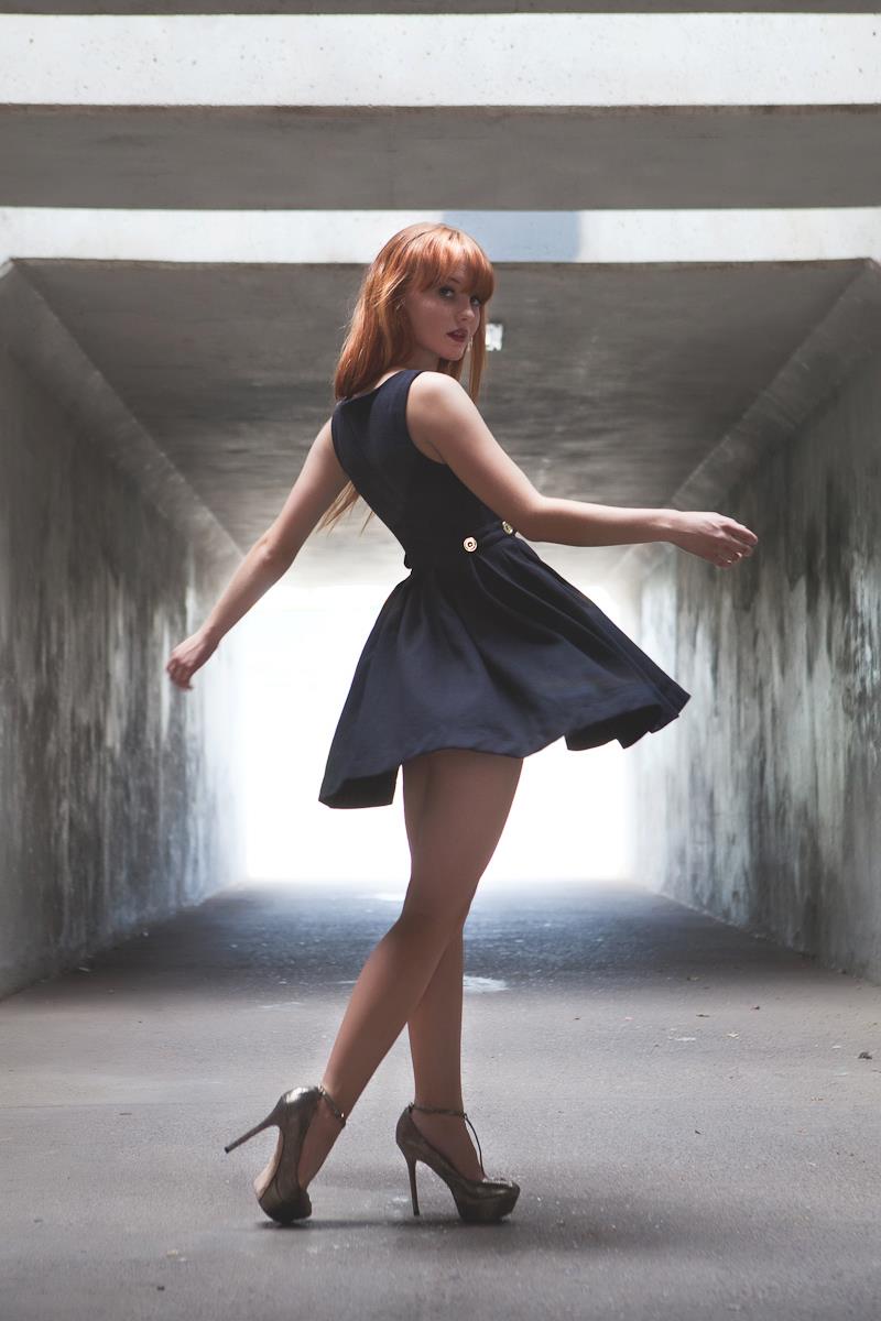 Gorgeous Ginger Model