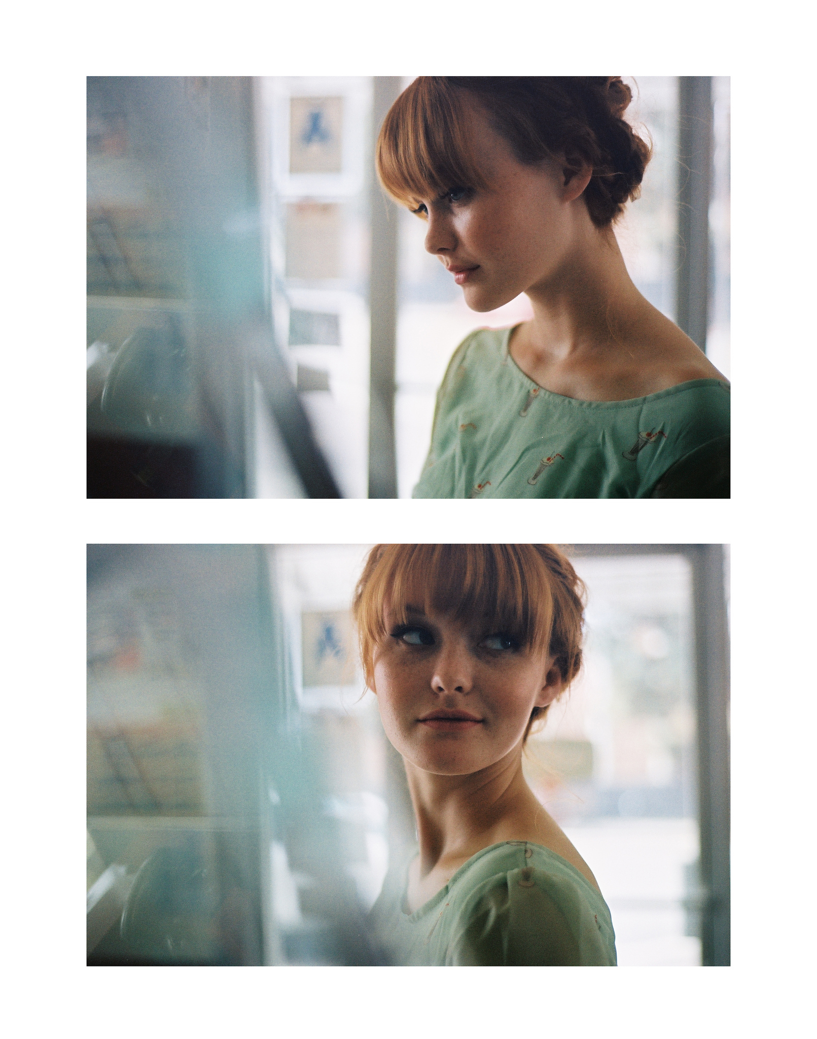 Gorgeous Ginger Model