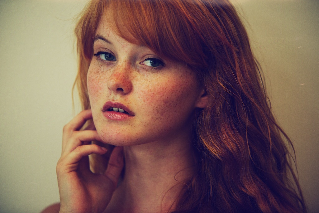 Gorgeous Ginger Model