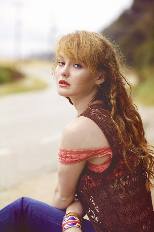 Gorgeous Ginger Model