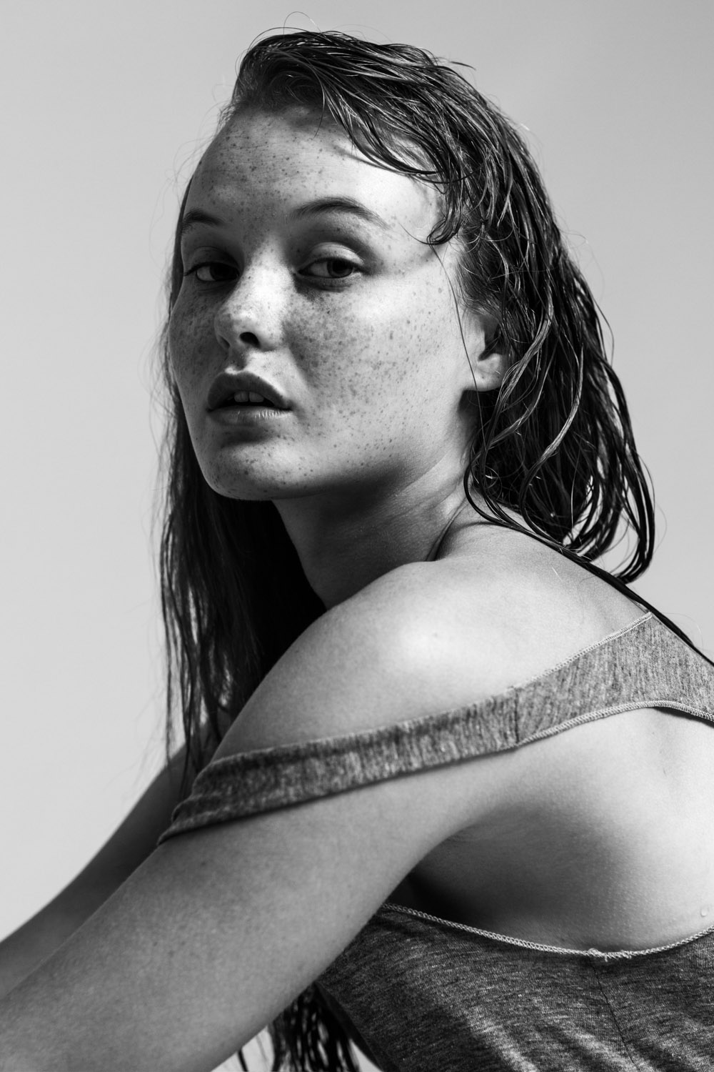 Gorgeous Ginger Model