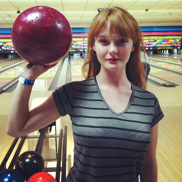 Gorgeous Ginger Model