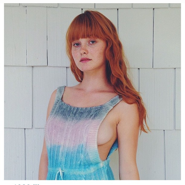 Gorgeous Ginger Model