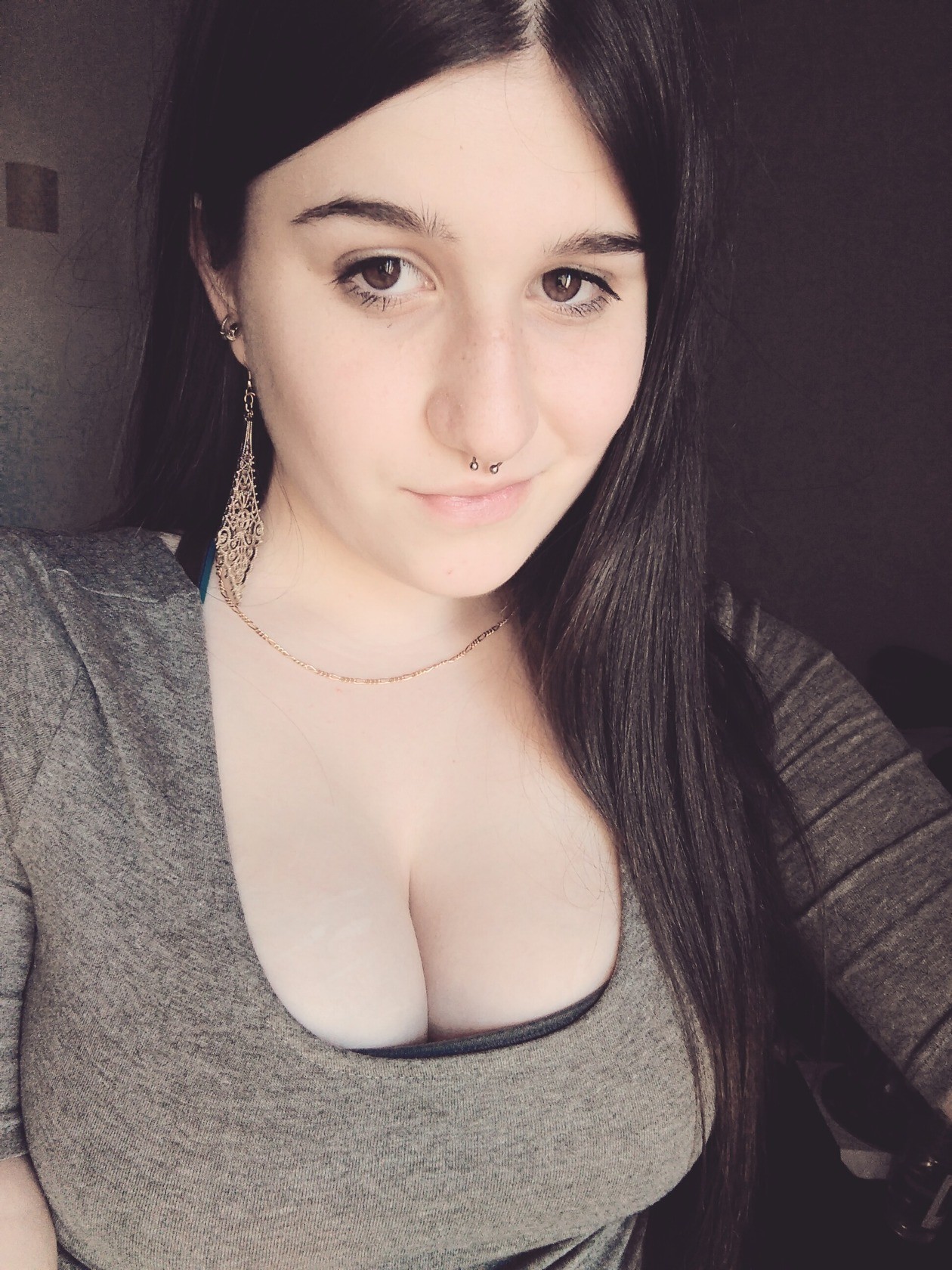 Perfect Pussy Asshole and Big Tits Brunette