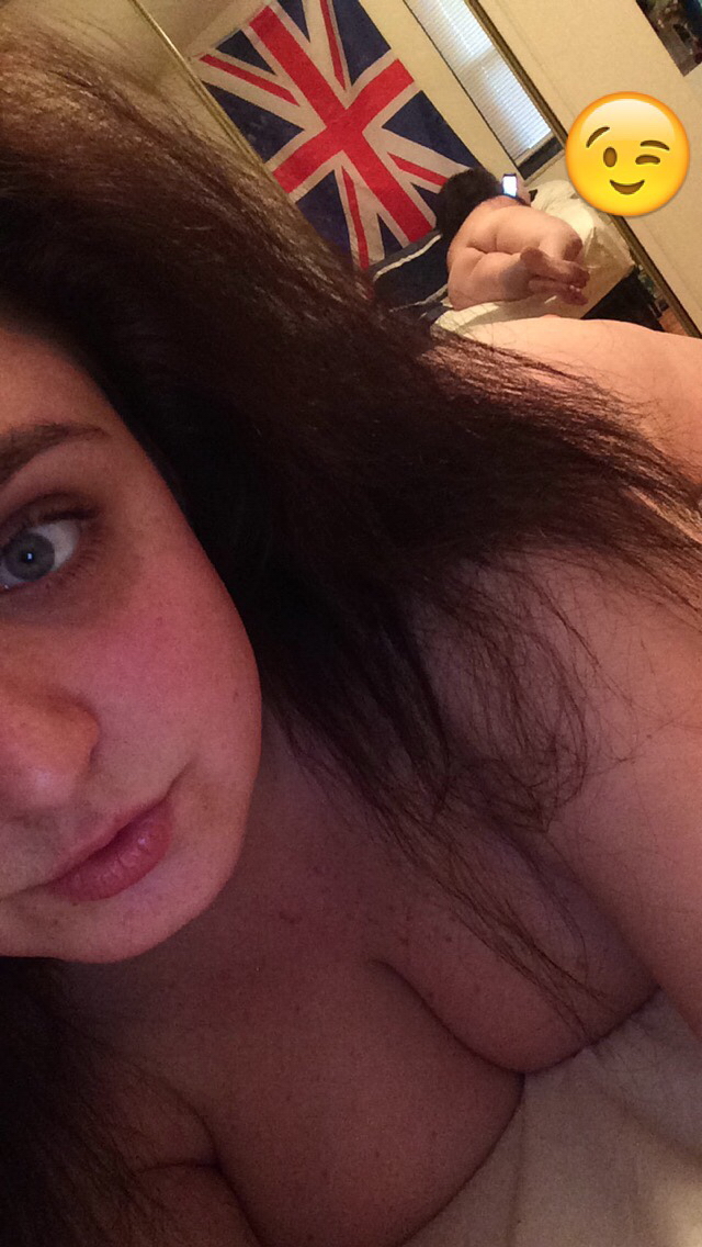 Big Breasted British Selfie Babe