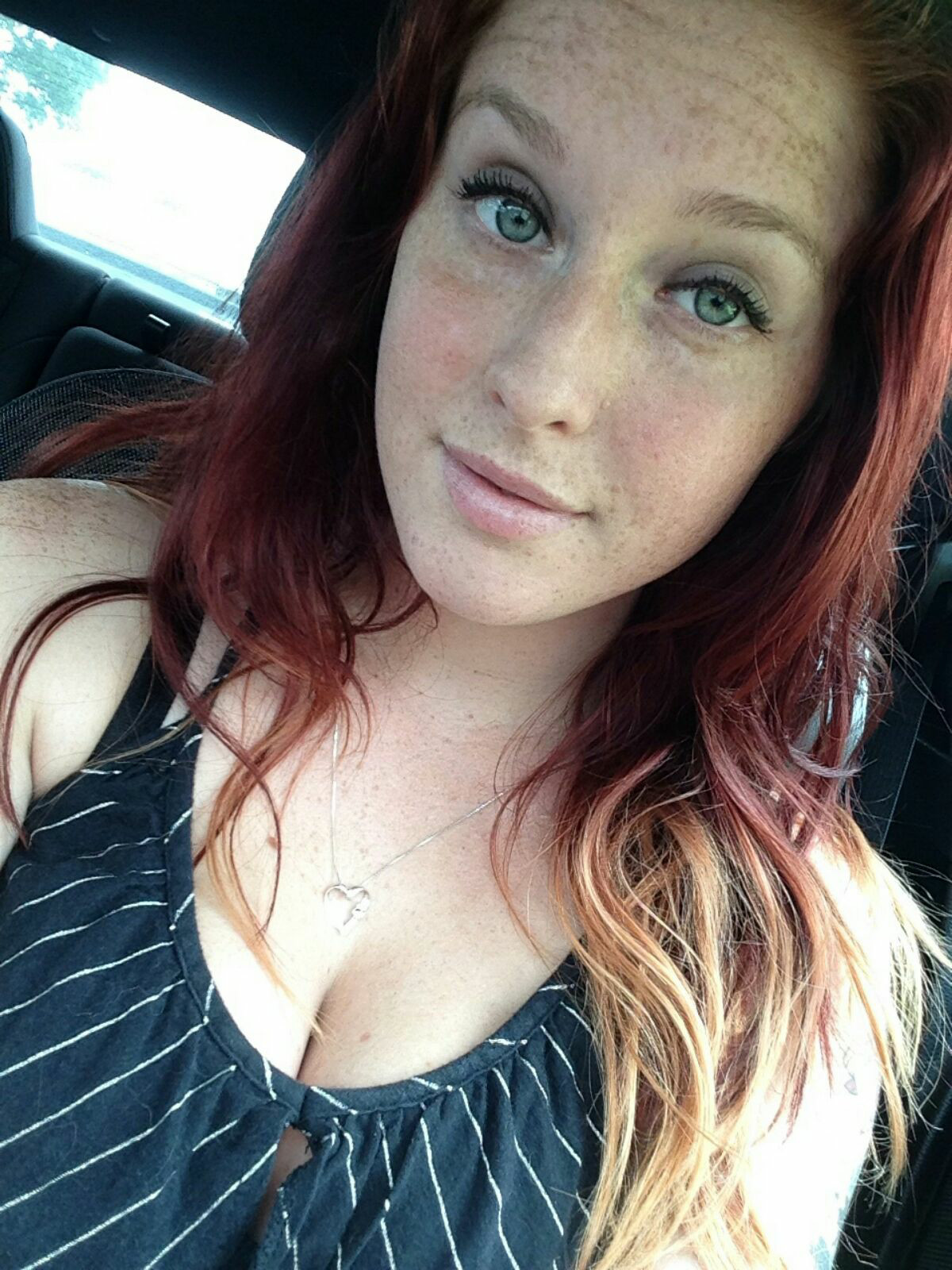 Busty Freckled Redhead Ex Marine (50 pictures)