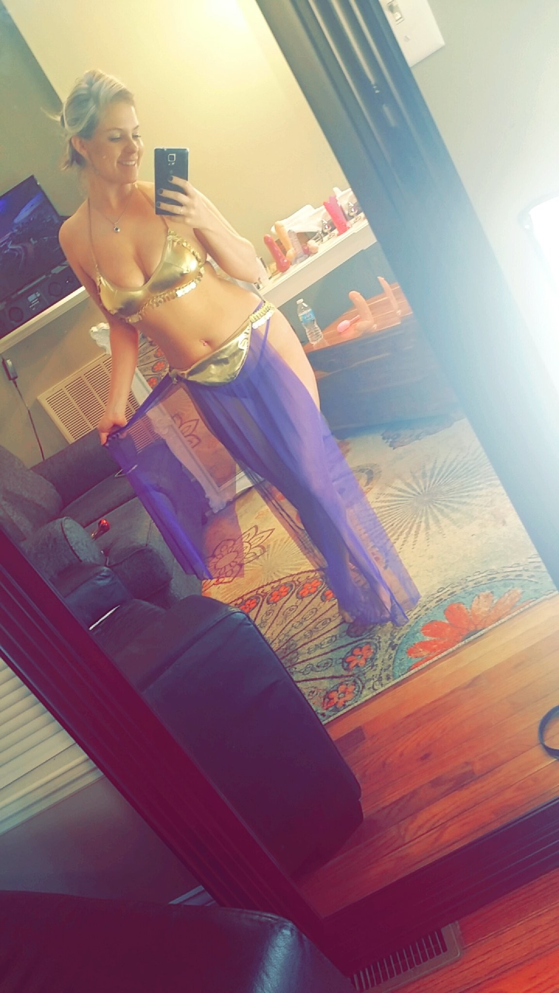 Blonde Loves The Spotlight