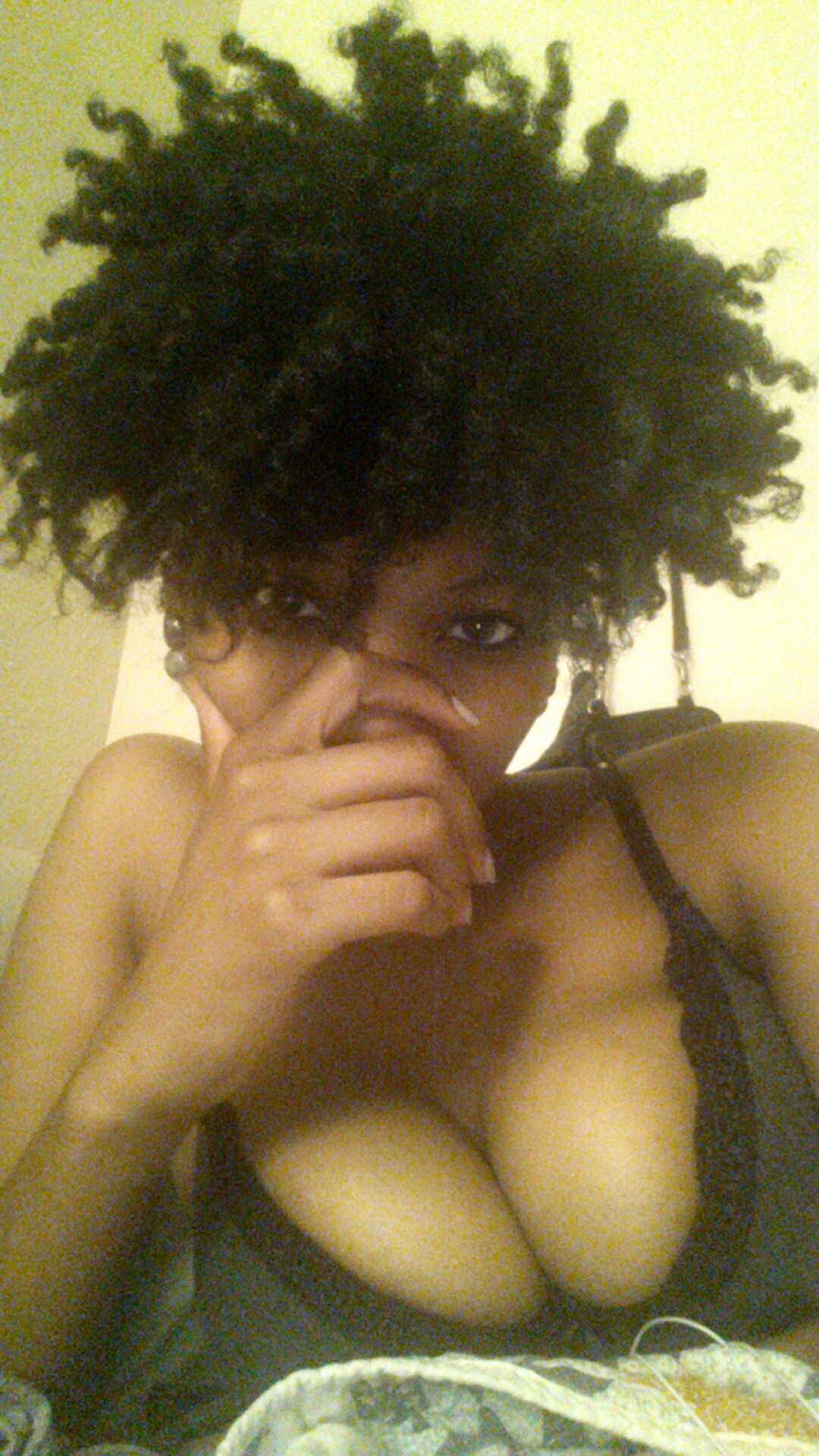 Big Breasted Ebony Selfies